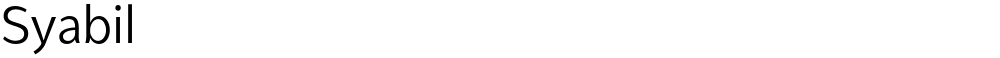 Syabil