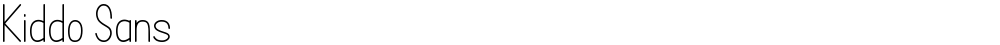 Kiddo Sans