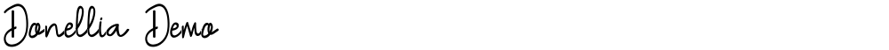 Donellia Demo