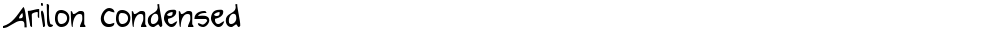 Arilon Condensed