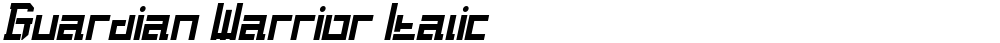 Guardian Warrior Italic