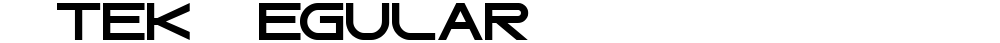 Gtek Regular