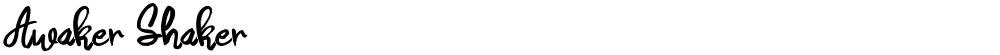 Awaker Shaker