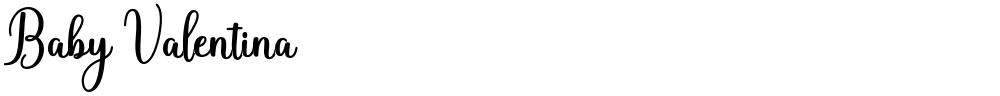 Baby Valentina