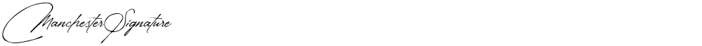 Manchester Signature