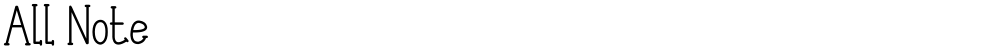 All Note