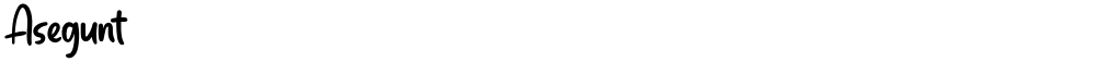 Asegunt