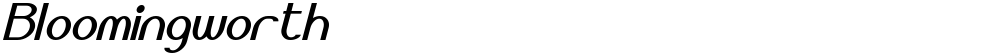Bloomingworth