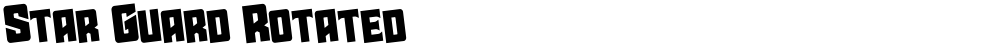 Star Guard Rotated