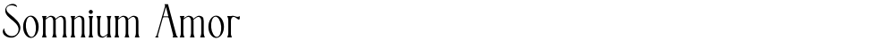 Somnium Amor
