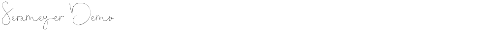 Serameyer Demo
