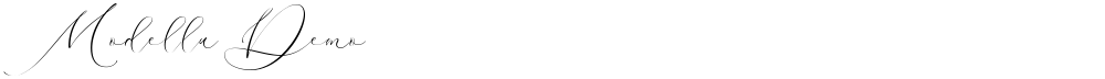 Modella Demo