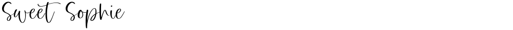 Sweet Sophie