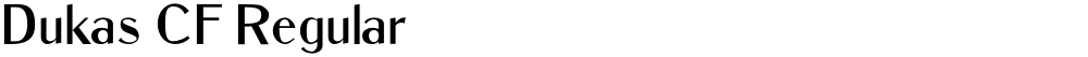Dukas CF Regular