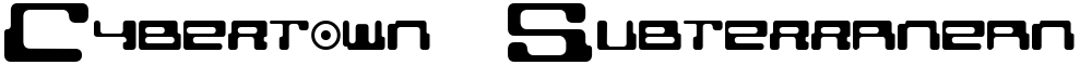 Cybertown Subterranean