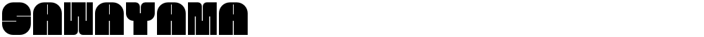 SAWAYAMA