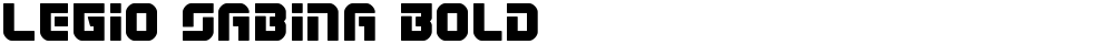Legio Sabina Bold