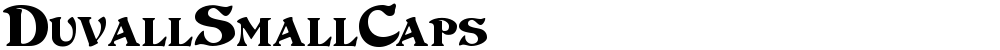DuvallSmallCaps