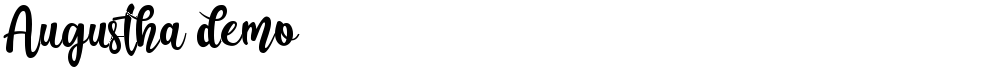 Augustha demo