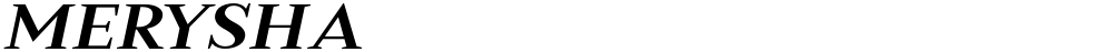 Merysha