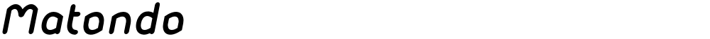 Matondo