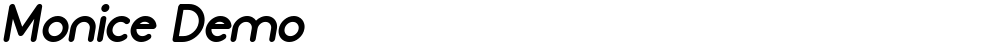 Monice Demo