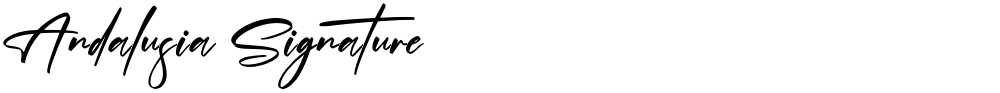 Andalusia Signature