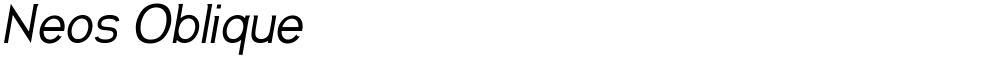 Neos Oblique