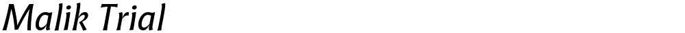 Malik Trial