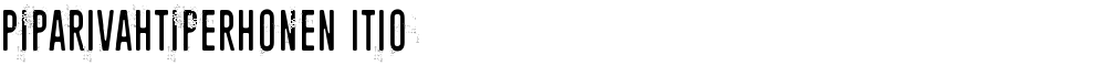 Piparivahtiperhonen Itio