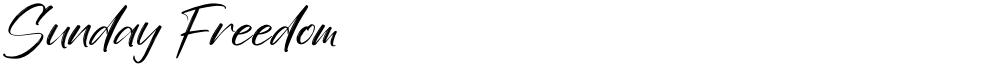 Sunday Freedom