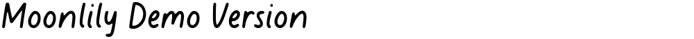 Moonlily Demo Version