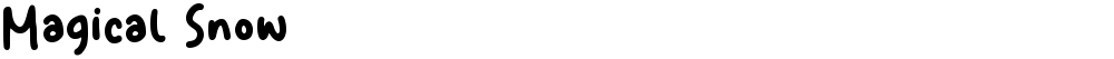 Magical Snow