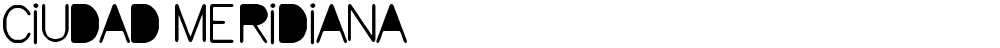 Ciudad Meridiana