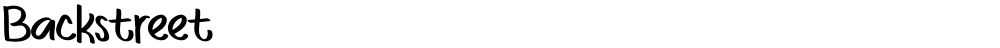 Backstreet
