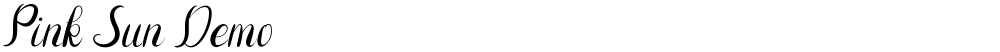 Pink Sun Demo