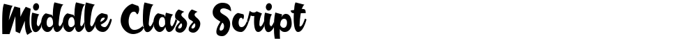 Middle Class Script