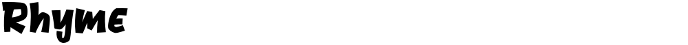 Rhyme