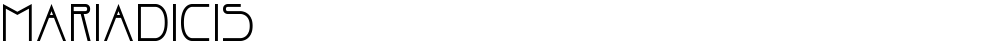 Mariadicis