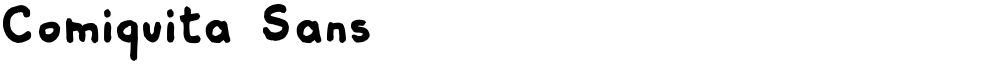 Comiquita Sans