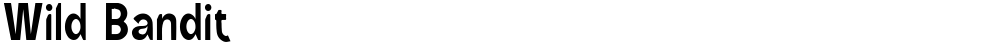 Wild Bandit