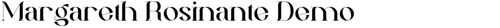 Margareth Rosinante Demo