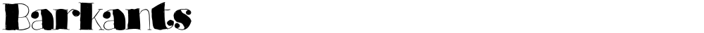 Barkants