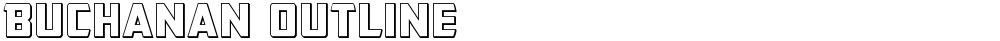 Buchanan Outline