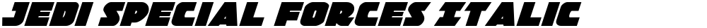 Jedi Special Forces Italic