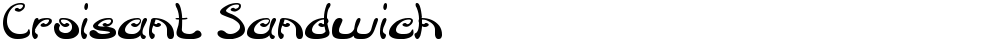 Croisant Sandwich