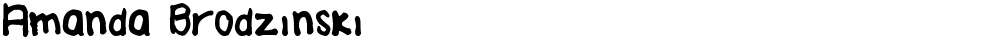 Amanda Brodzinski