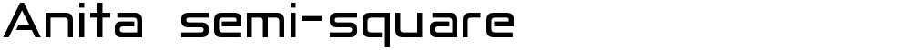 Anita semi-square