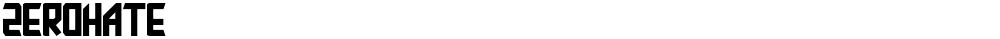 ZEROHATE