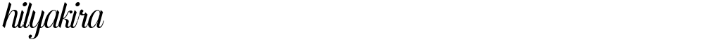 hilyakira